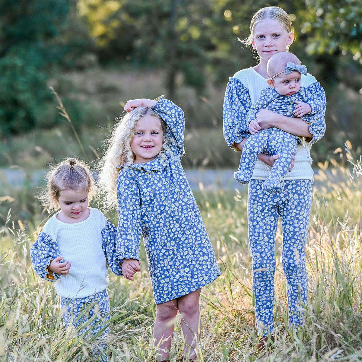 Pucker Mini Daisies Cora Dress