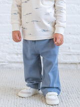 Arin Wide Leg Pant - Bluen