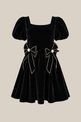 Isolde Dress in Black