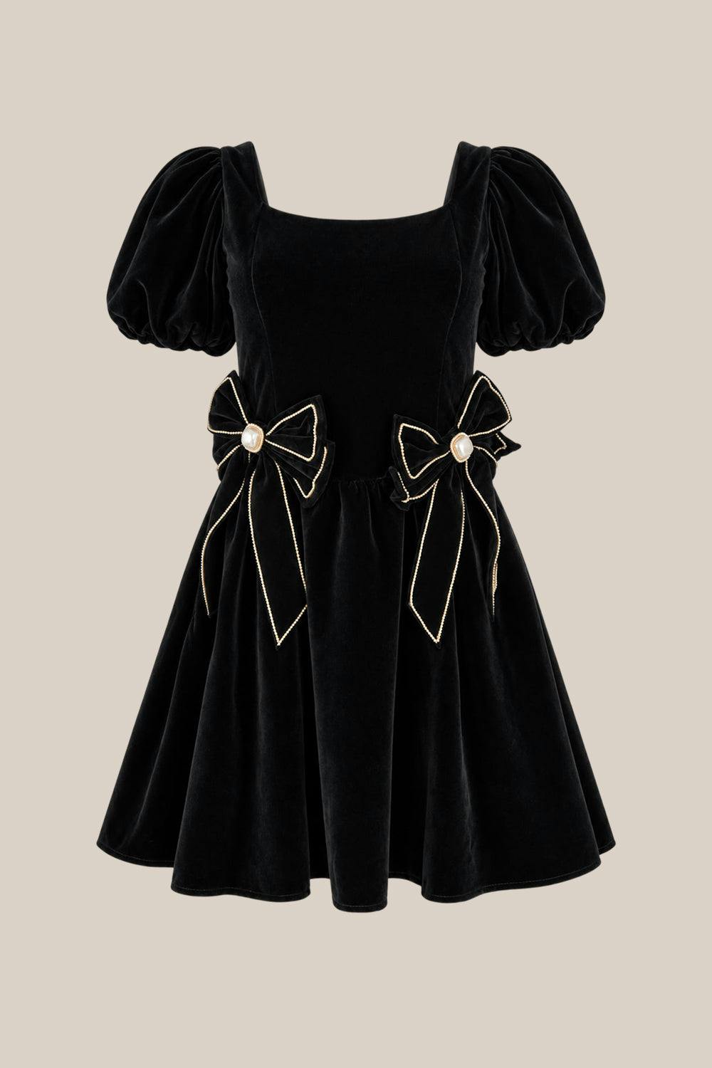 Isolde Dress in Black