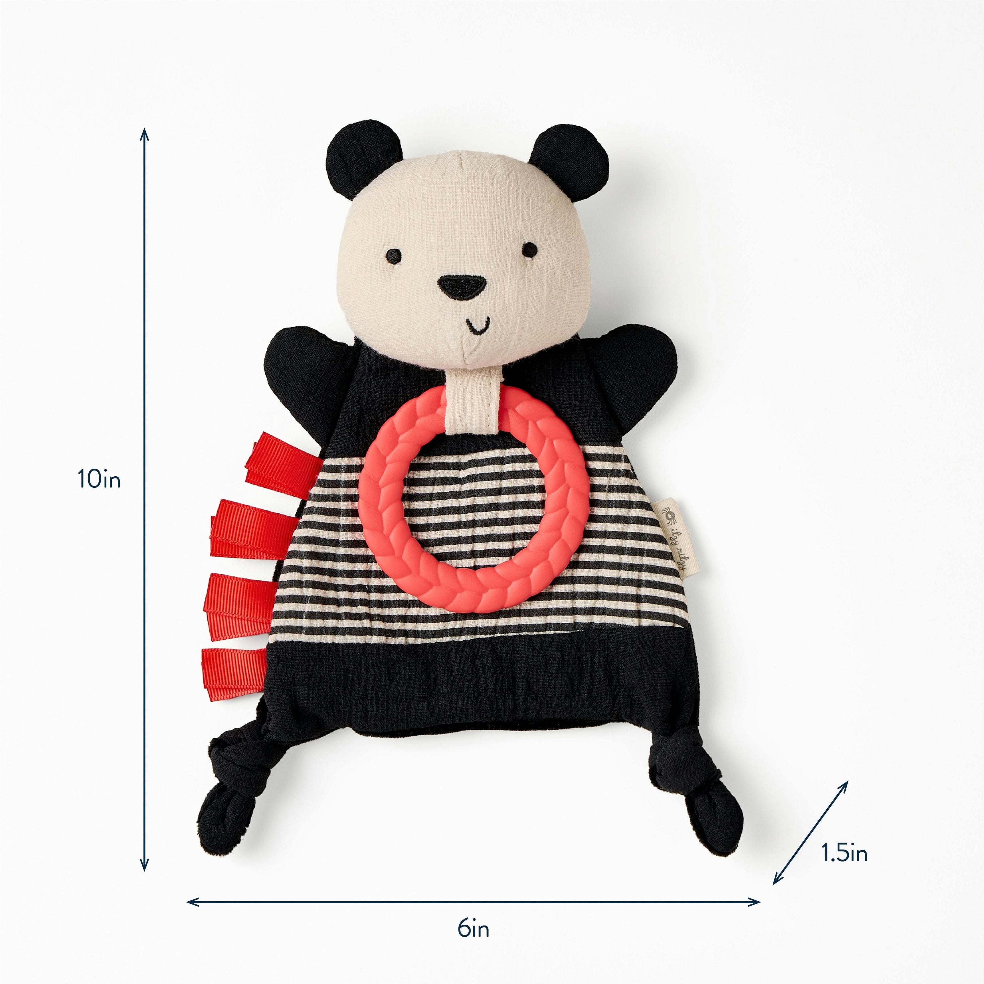 Bitzy Crinkle™ Sensory Crinkle Toy with Teether