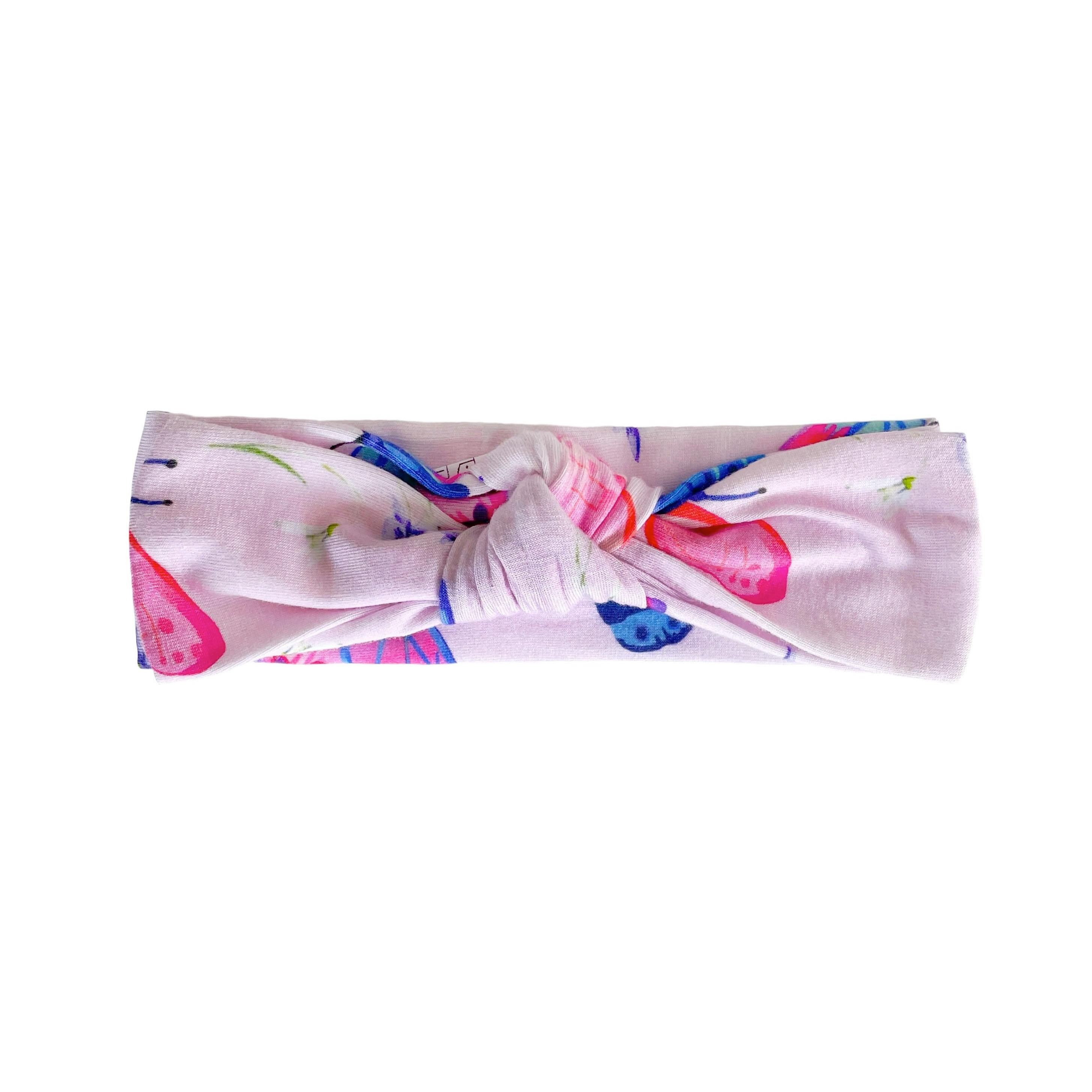 Theresah Butterfly Floral Bamboo Headband