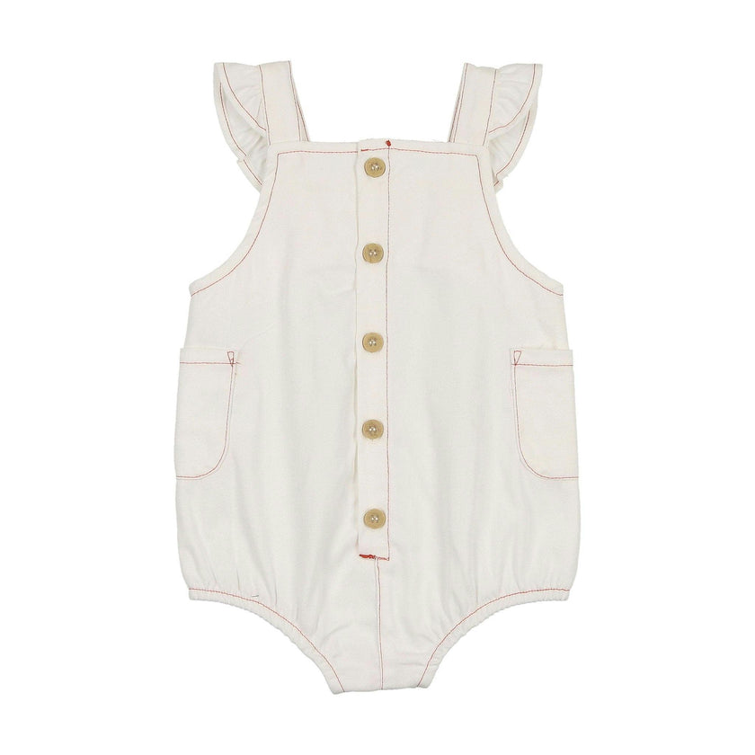 Summer Glory Girls' Romper Denim