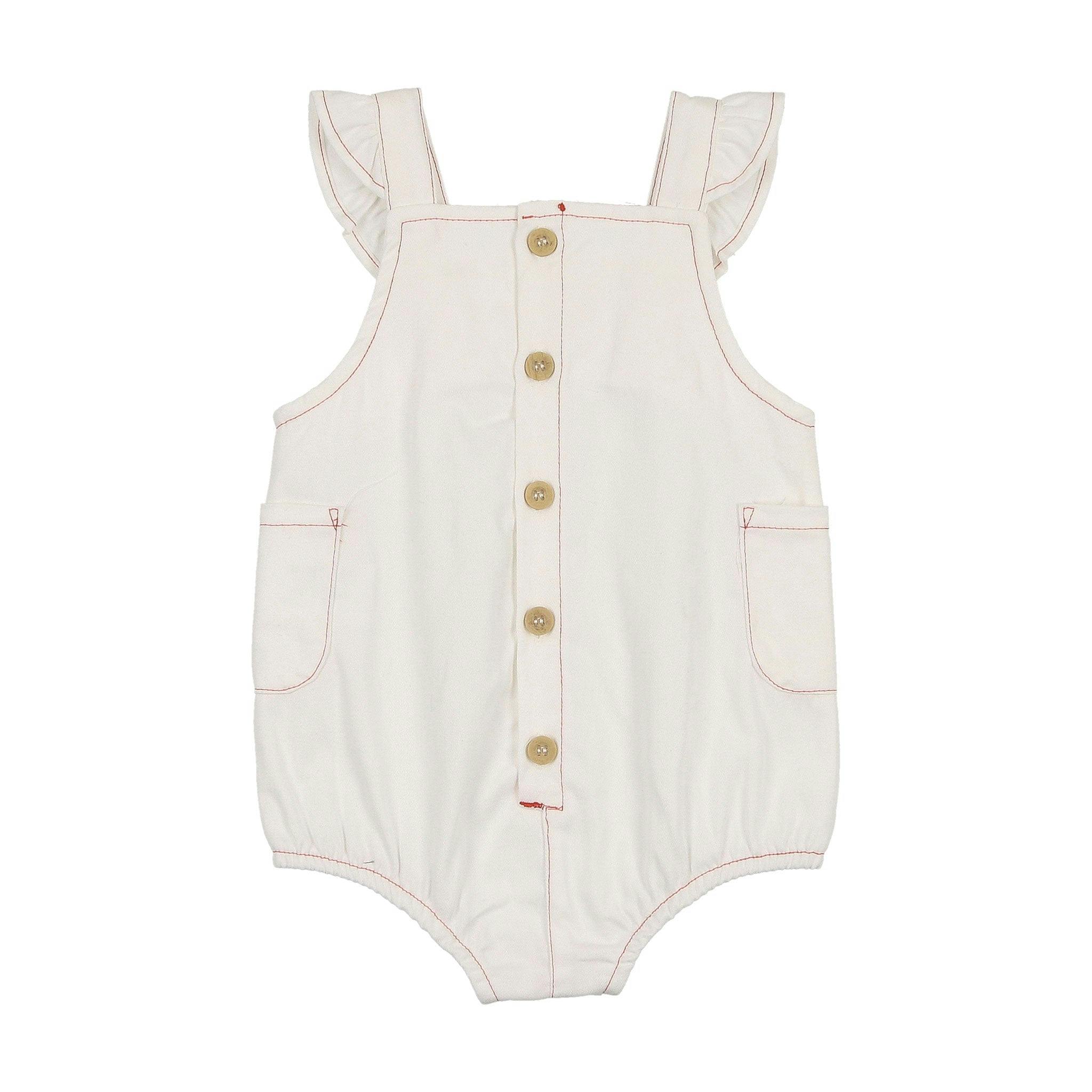 Summer Glory Girls' Romper Denim