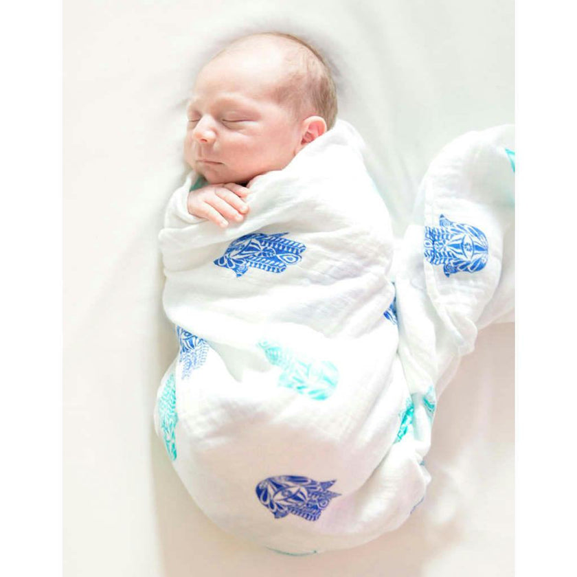 Organic Cotton Muslin Swaddle