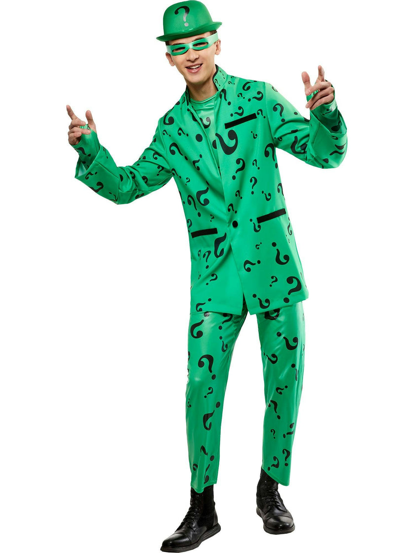 Men's Batman Forever Riddler Costume - Deluxe