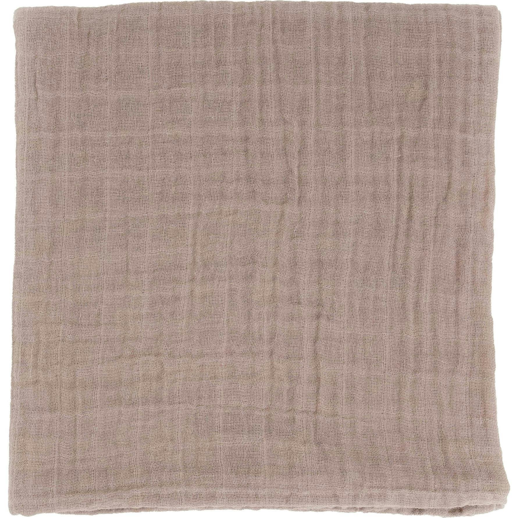 Organic Cotton Muslin Swaddle Blanket - Driftwood