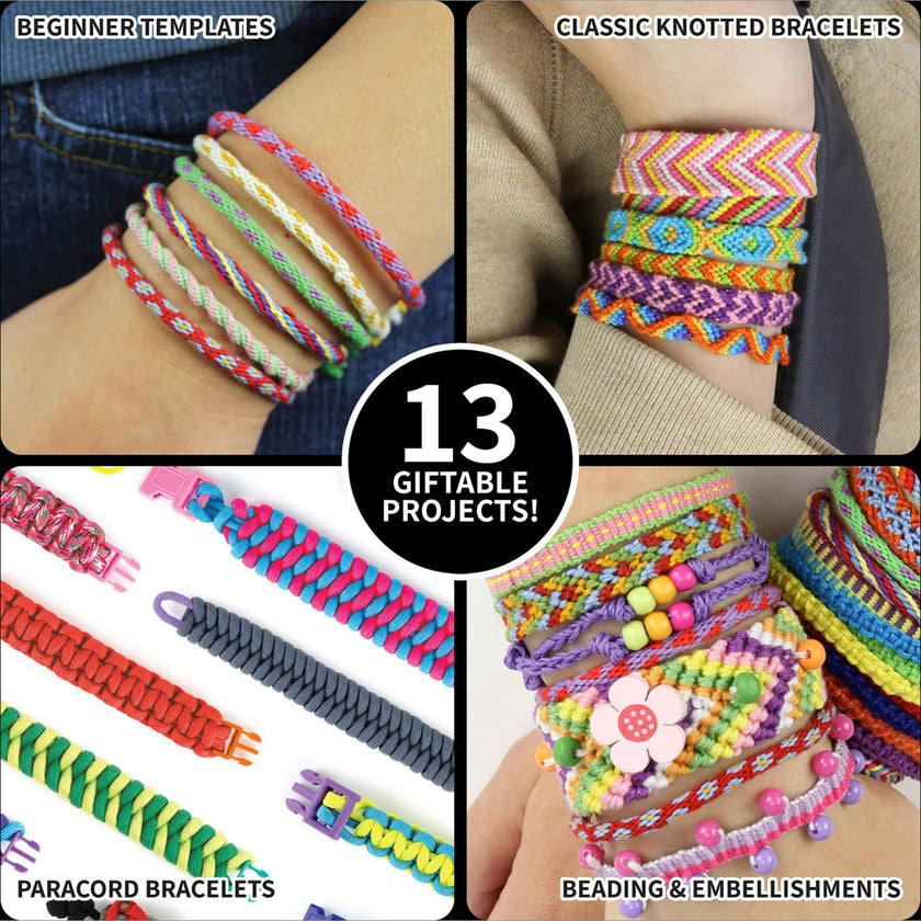 Kits For Kids: Best Friend Bracelets - DIY String Jewelry Kit