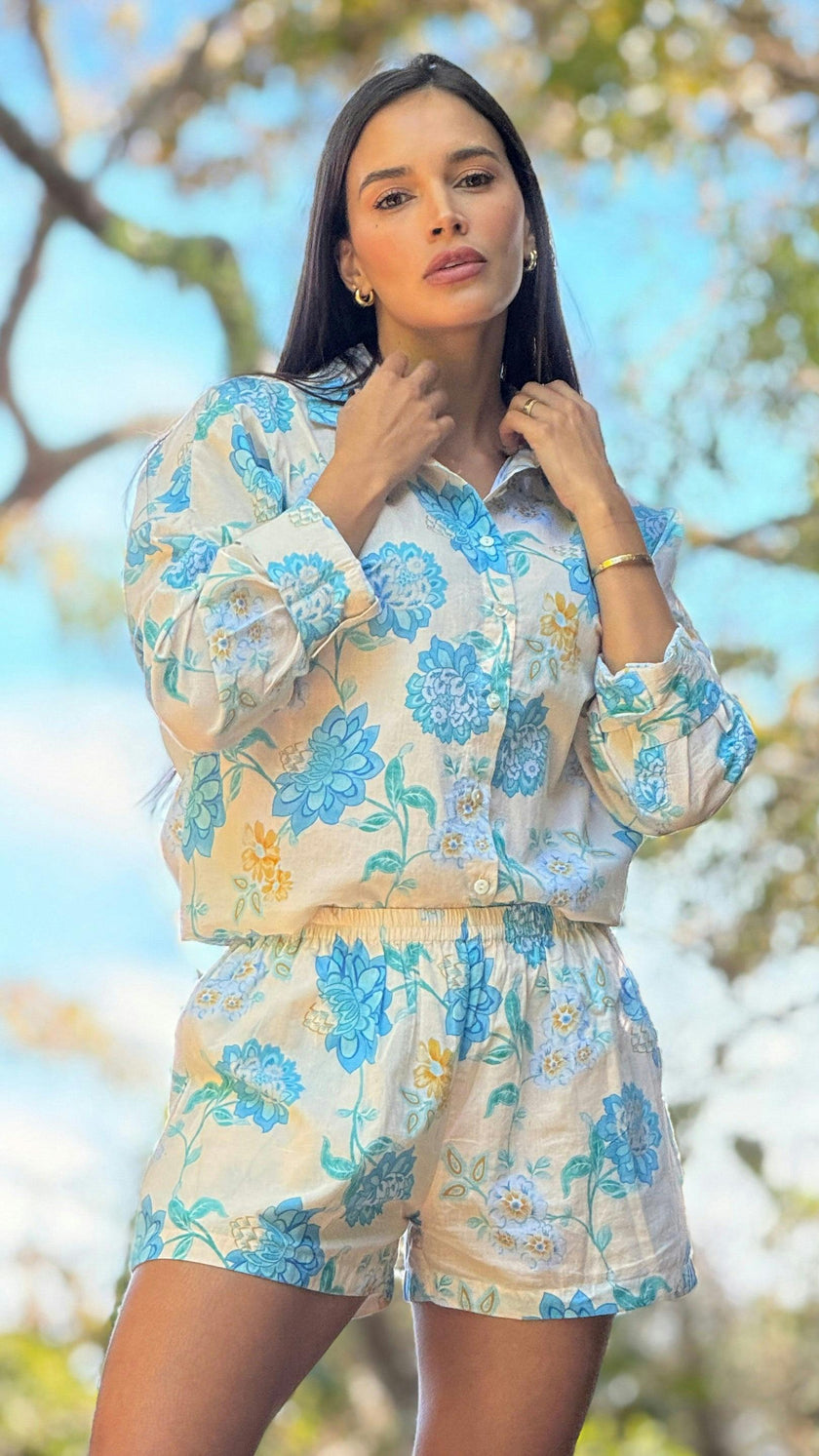 Robi Blouse in Oyster