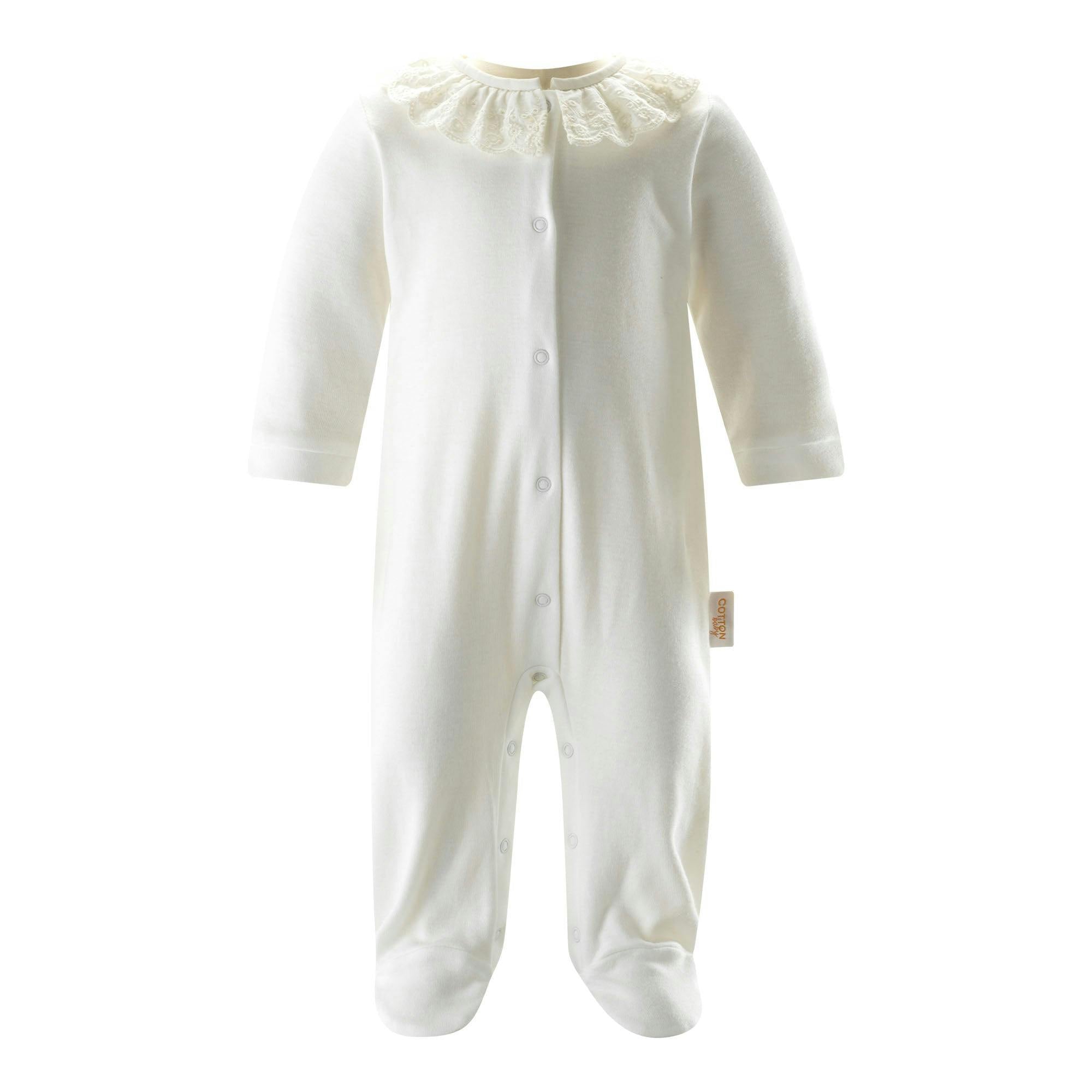 Broderie Collar Babygro