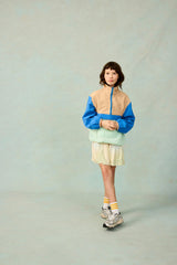 Play Colorblock Pullover in Sonic Blue