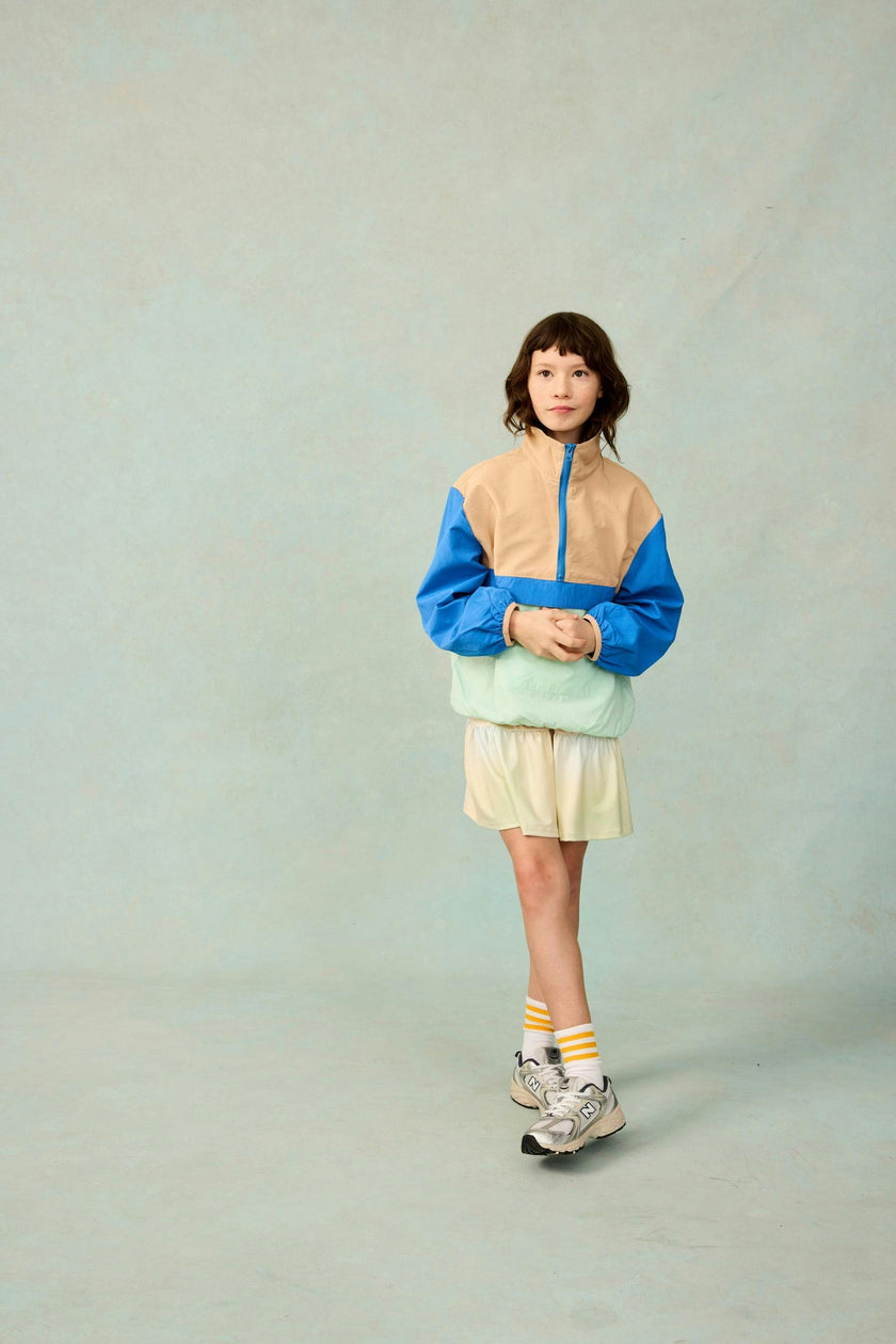 Play Colorblock Pullover in Sonic Blue