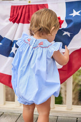 Smocked Bishop Bubble - Flags