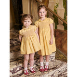 Nicky Hilton x La Coqueta Lemon Dolly Baby Girl Hand-Smocked Set