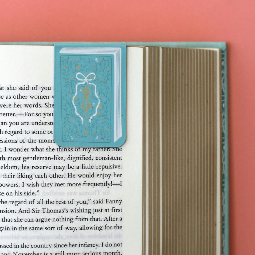 Book Covers Magnetic Bookmark Set