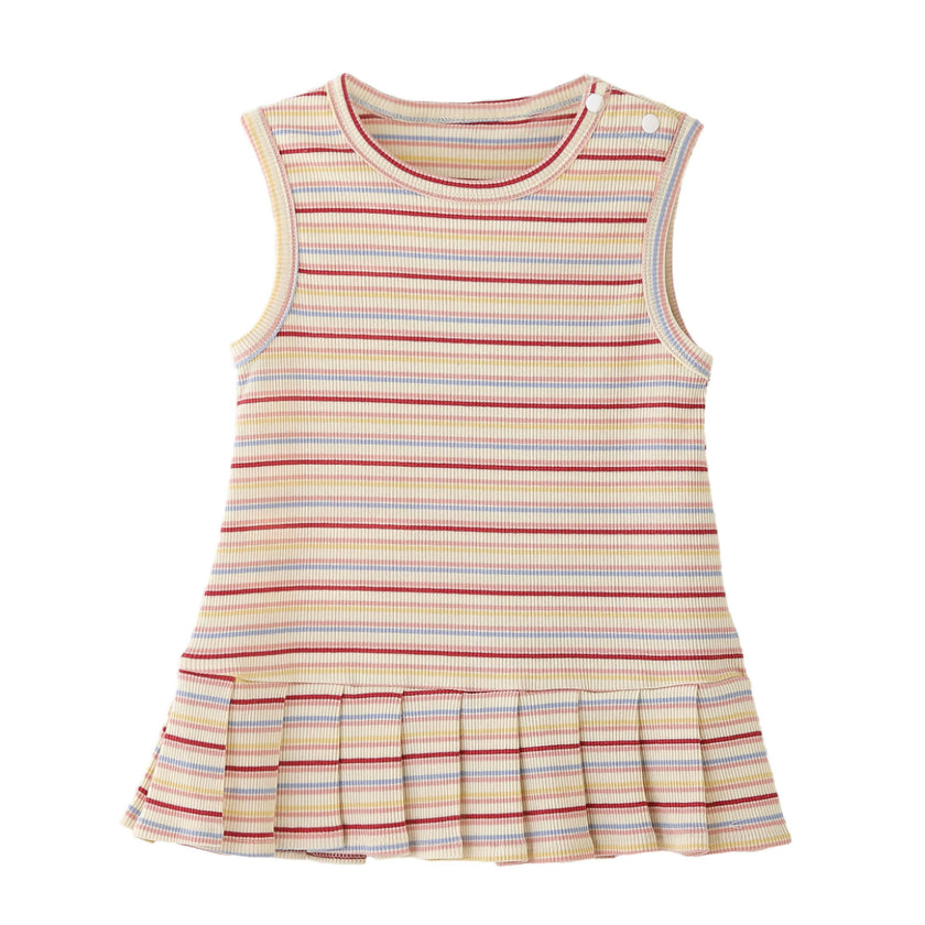 Orange Stripe Bunny Dress