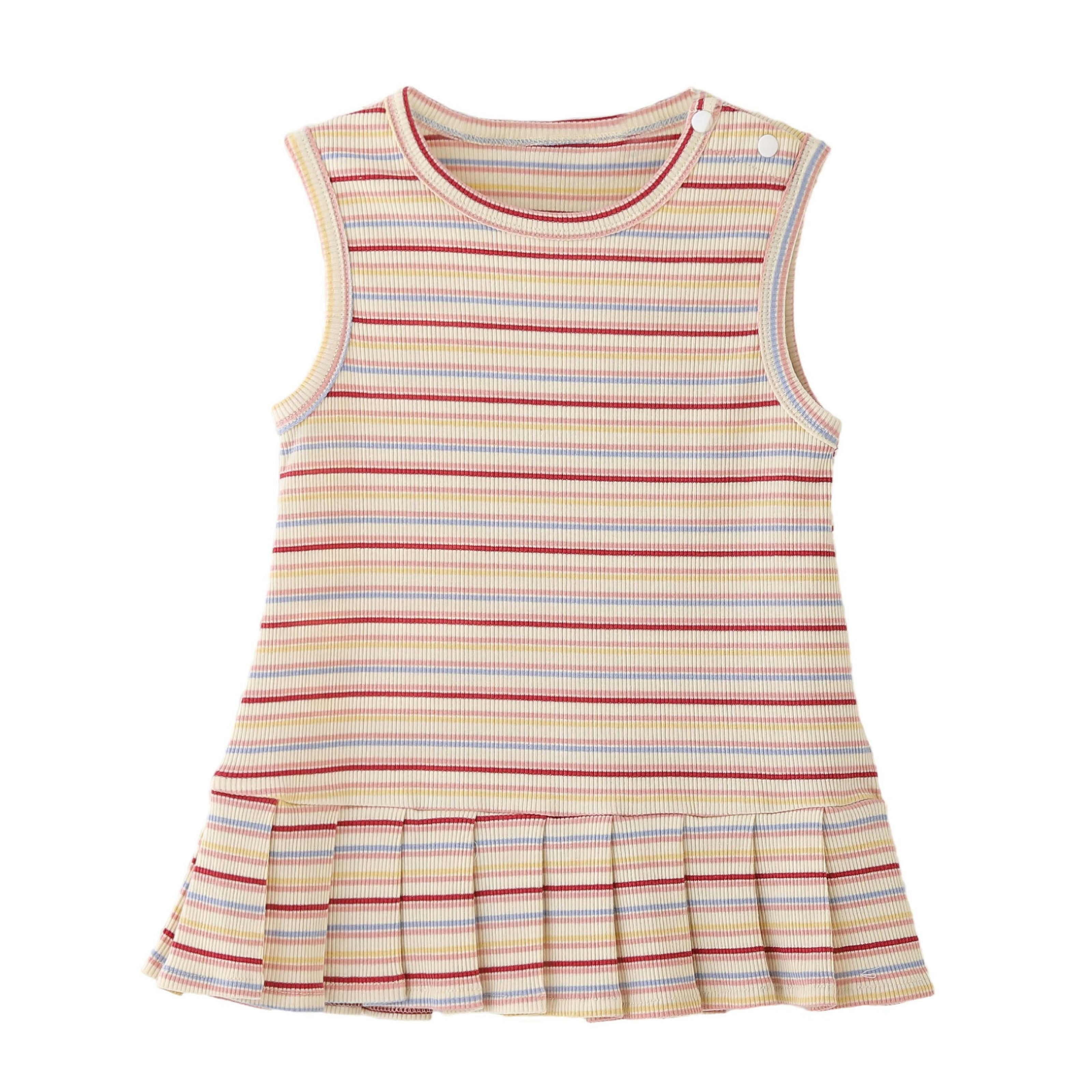 Orange Stripe Bunny Dress