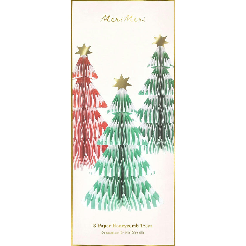 Stripe Paper Honeycomb Trees