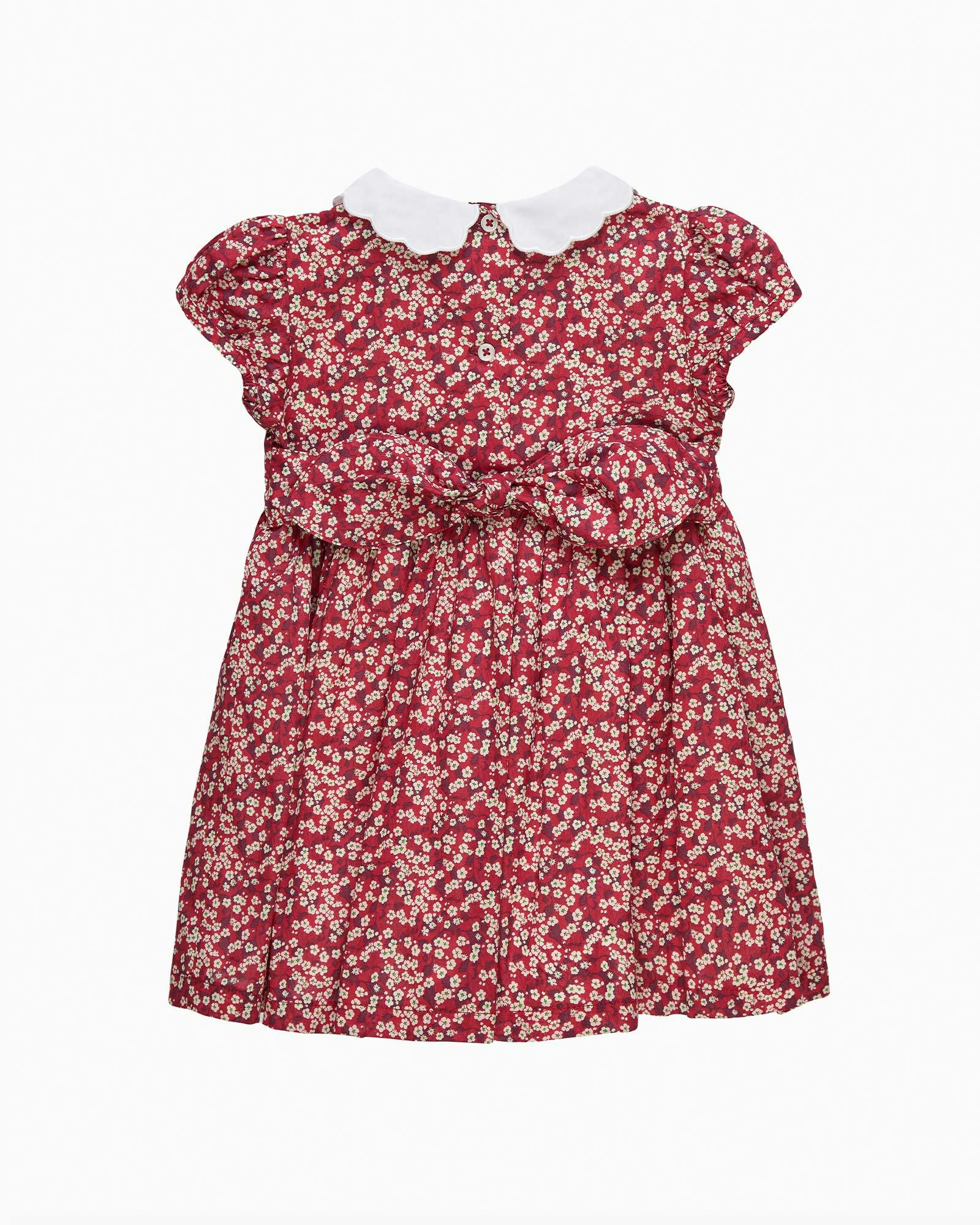 Baby Scottie Dress in Red Mitsi Valeria
