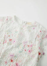 Belle Embroidered Mini Dress