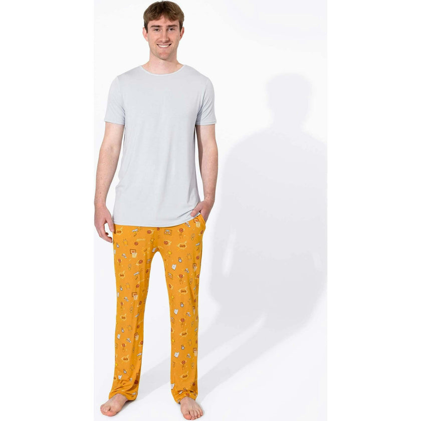 Basketball Bamboo Men's Pajama Set