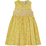 Made With Liberty Fabric Smocked Girls Dress Marina