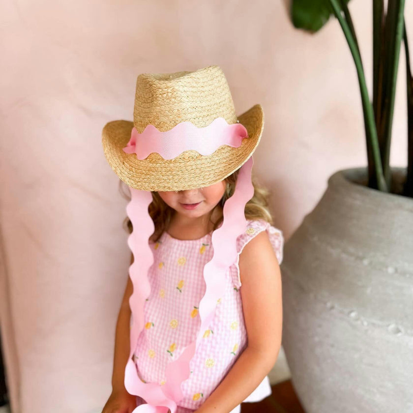 Coastal Cowgirl Hat, Pink (Girls)