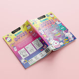 Kaleidoscope: Super Cute Sticker Coloring Book