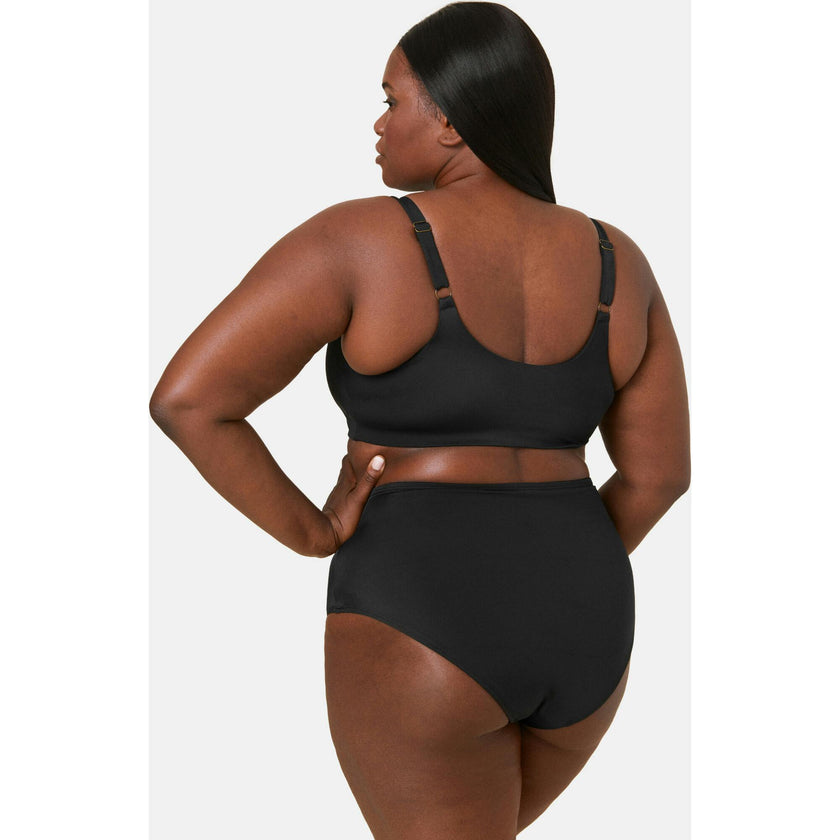 The Maui Bikini Top - Eco Nylon - Black