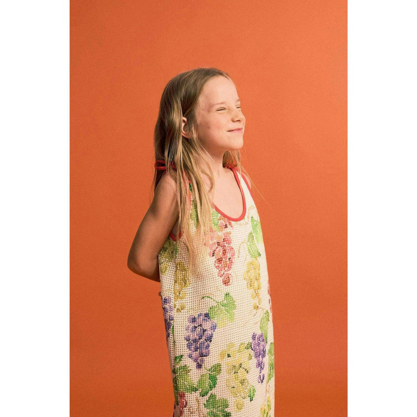 UVAS MESH DRESS ANGORA