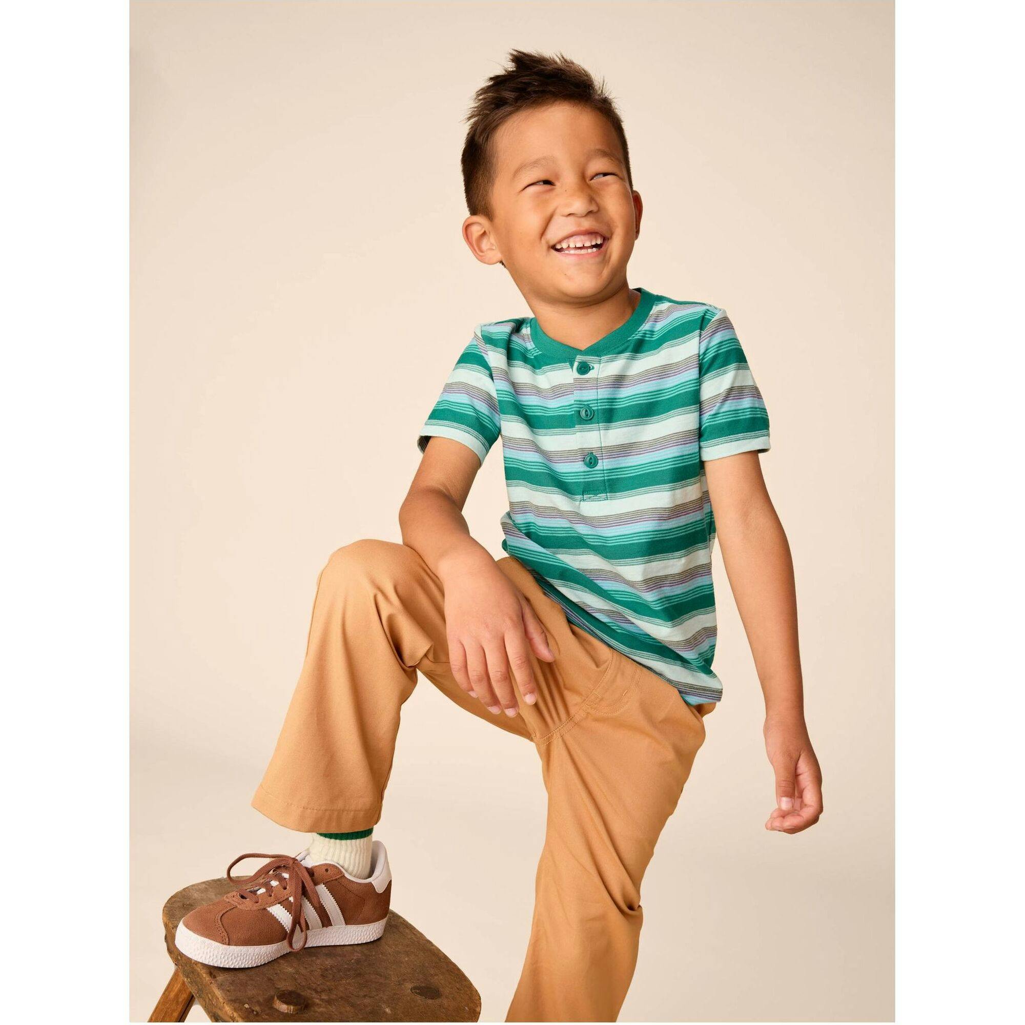 Pull-On Trousers, Brown