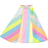 Stripy Sequins Cape