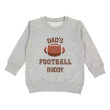 Dad's Football Buddy Sweatshirt - Gray
