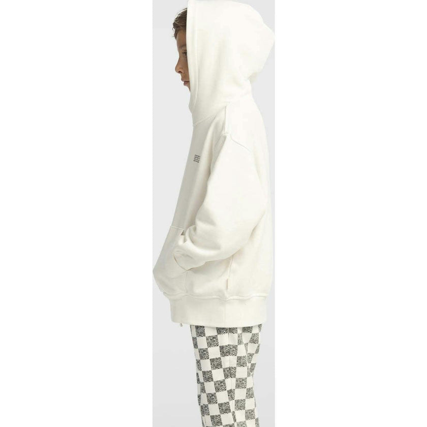 Relaxed Cotton Hoodie With Print