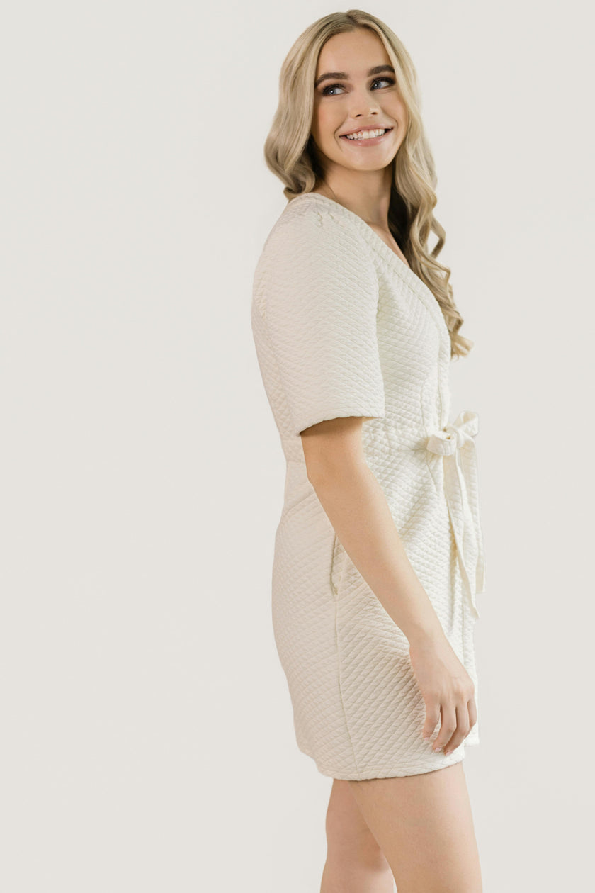 The Ease Robe - Ivory