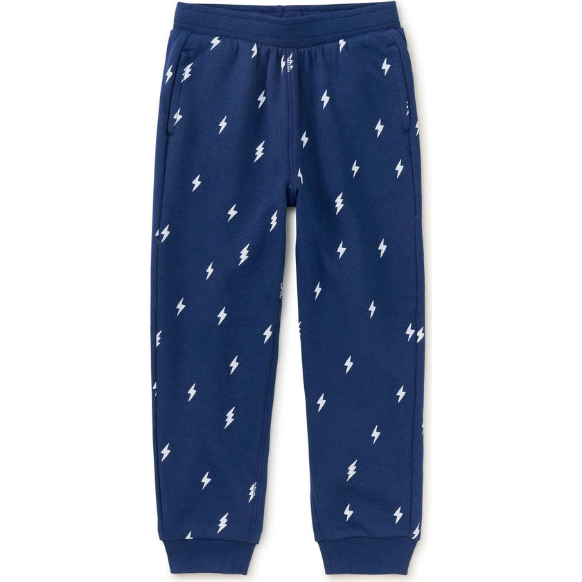 Going Places Elastic Waist Drawstring Pocket Joggers, Blue