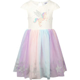 Glitter Wing Unicorn Pastel Dress
