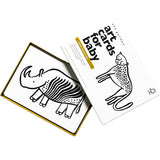 Safari Art Cards for Baby