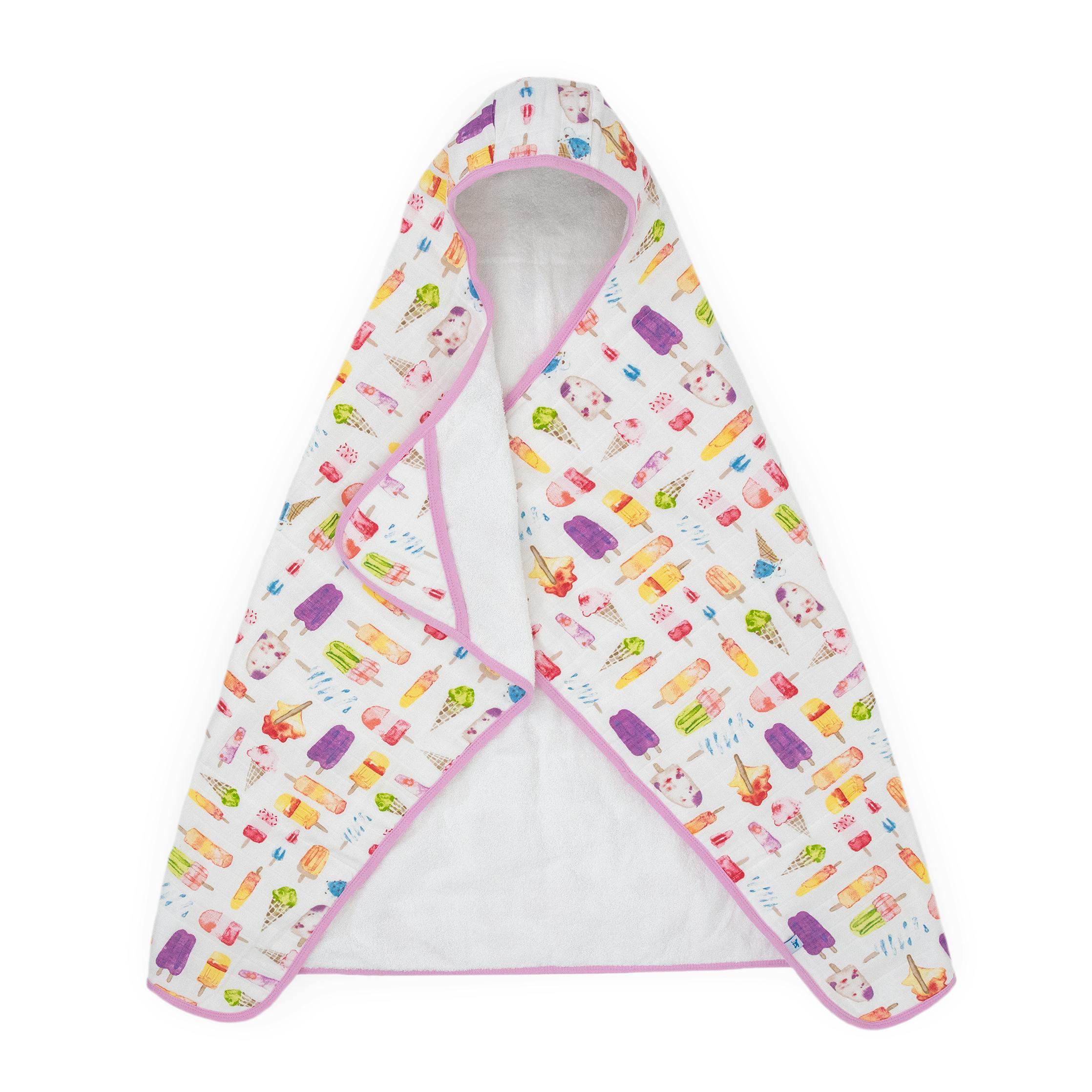 Toddler Hooded Towel - Brain Freeze