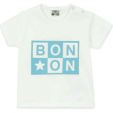 BONTON Classic Logo Baby T-shirt - Sky Blue