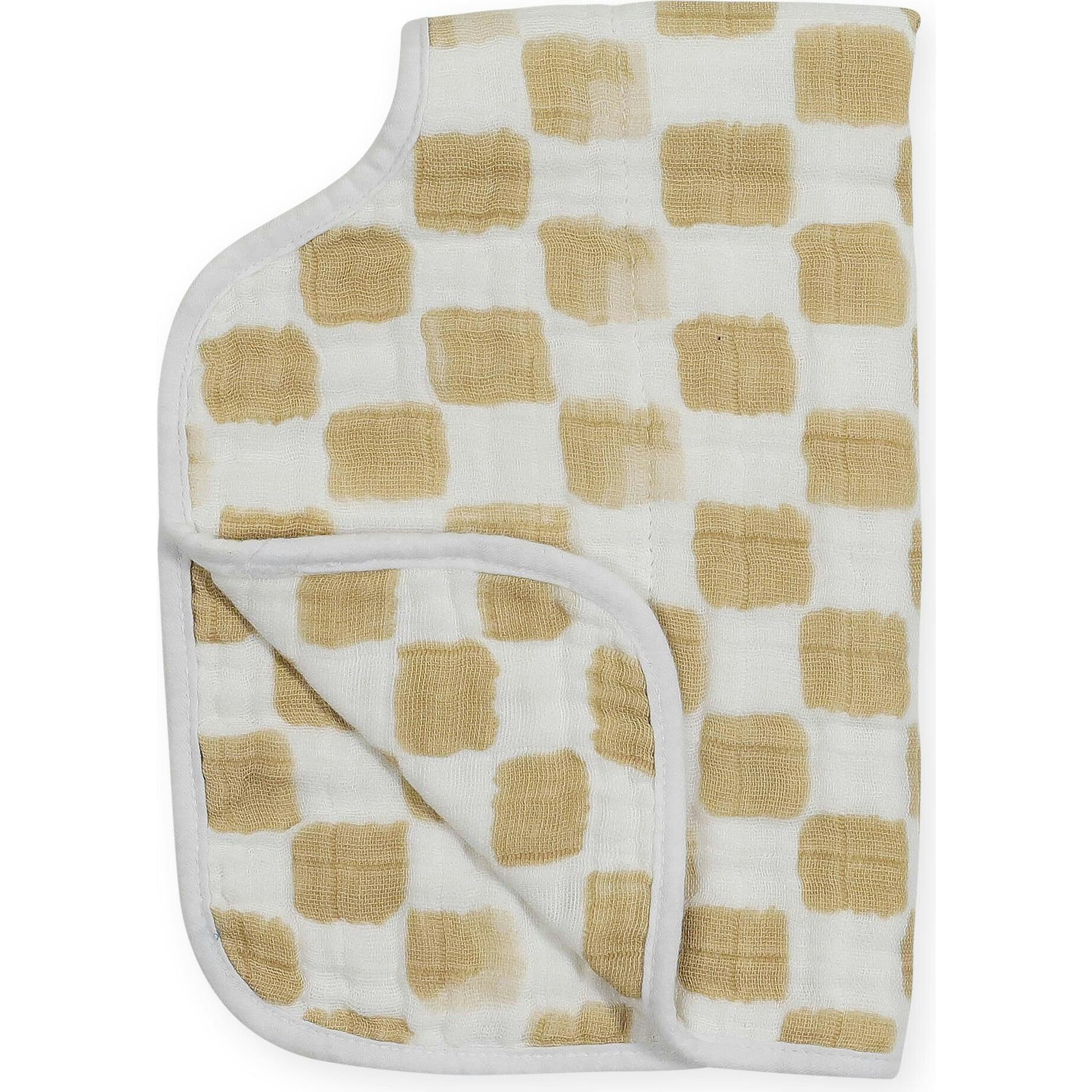 Cotton Muslin Burp Cloth - Adobe Checker