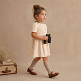 Organic Dolman Sleeve Dress - Pop Floral