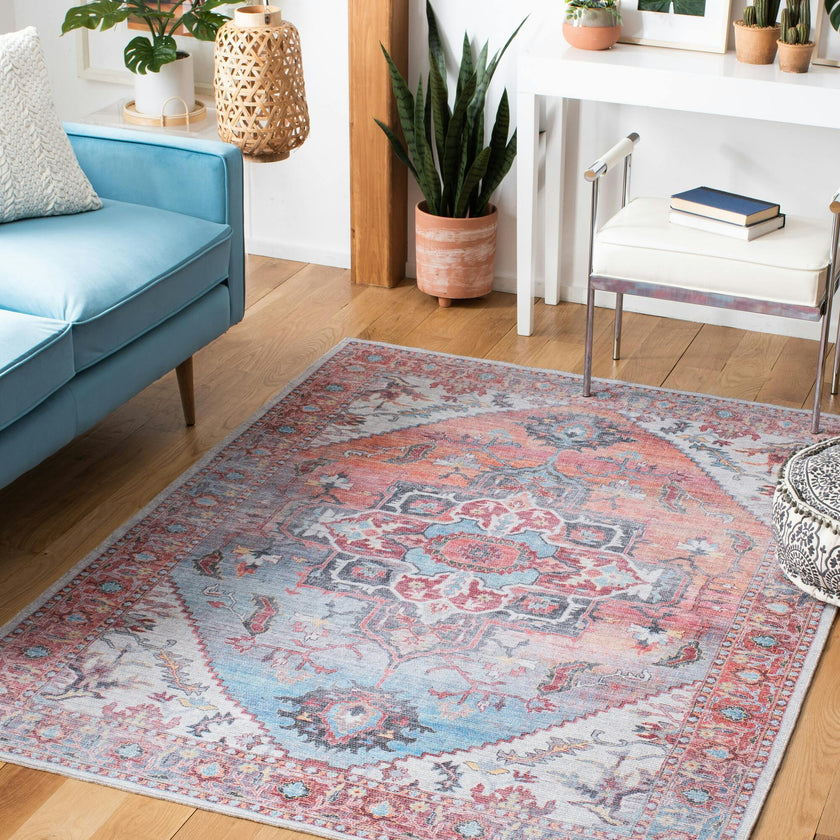 Serapi Machine Washable Rug, Multi