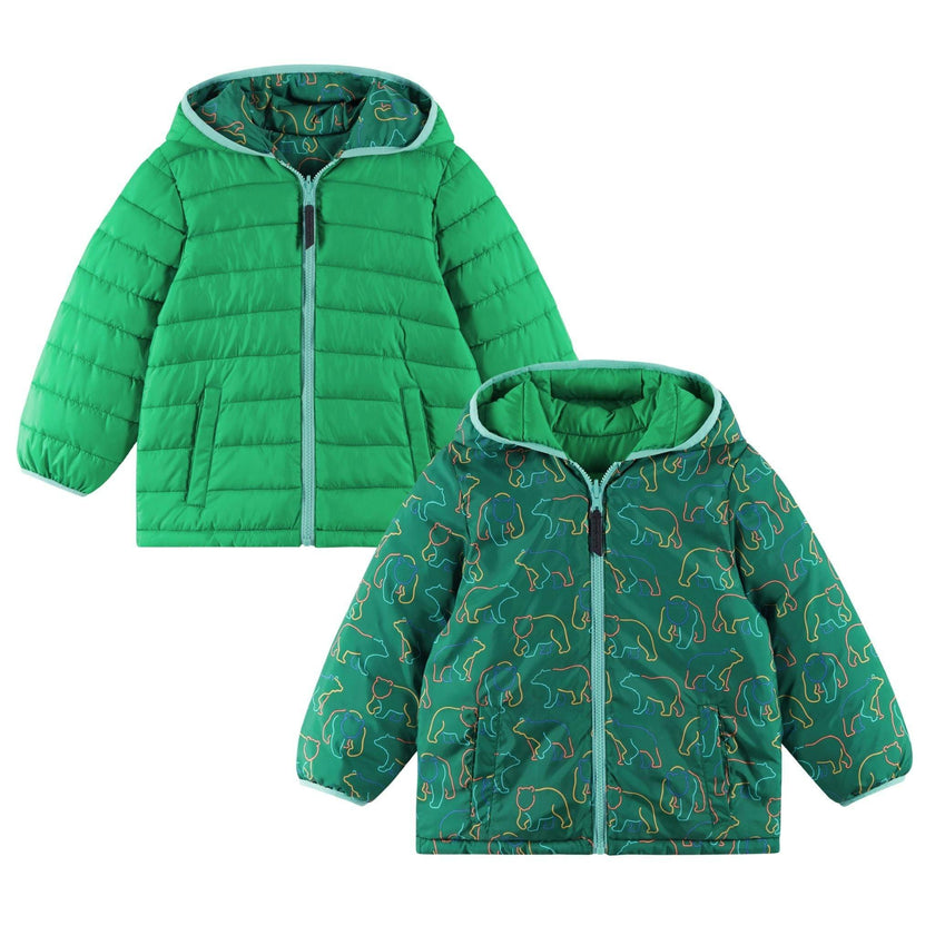 Kids Reversible Puffer Jacket