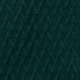 Organic Herringbone Stitch Cardigan Sweater, Green