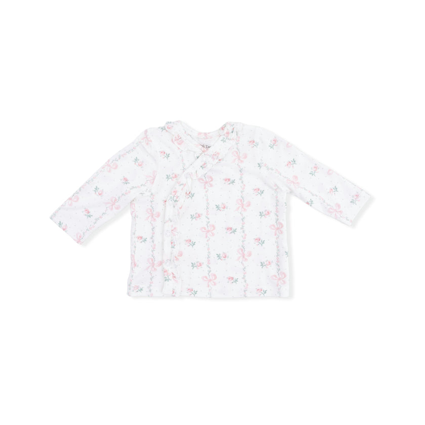 Dainty Buds and Bows - Take Me Home Set with Convertible Pant  & Swaddle Blanket Set