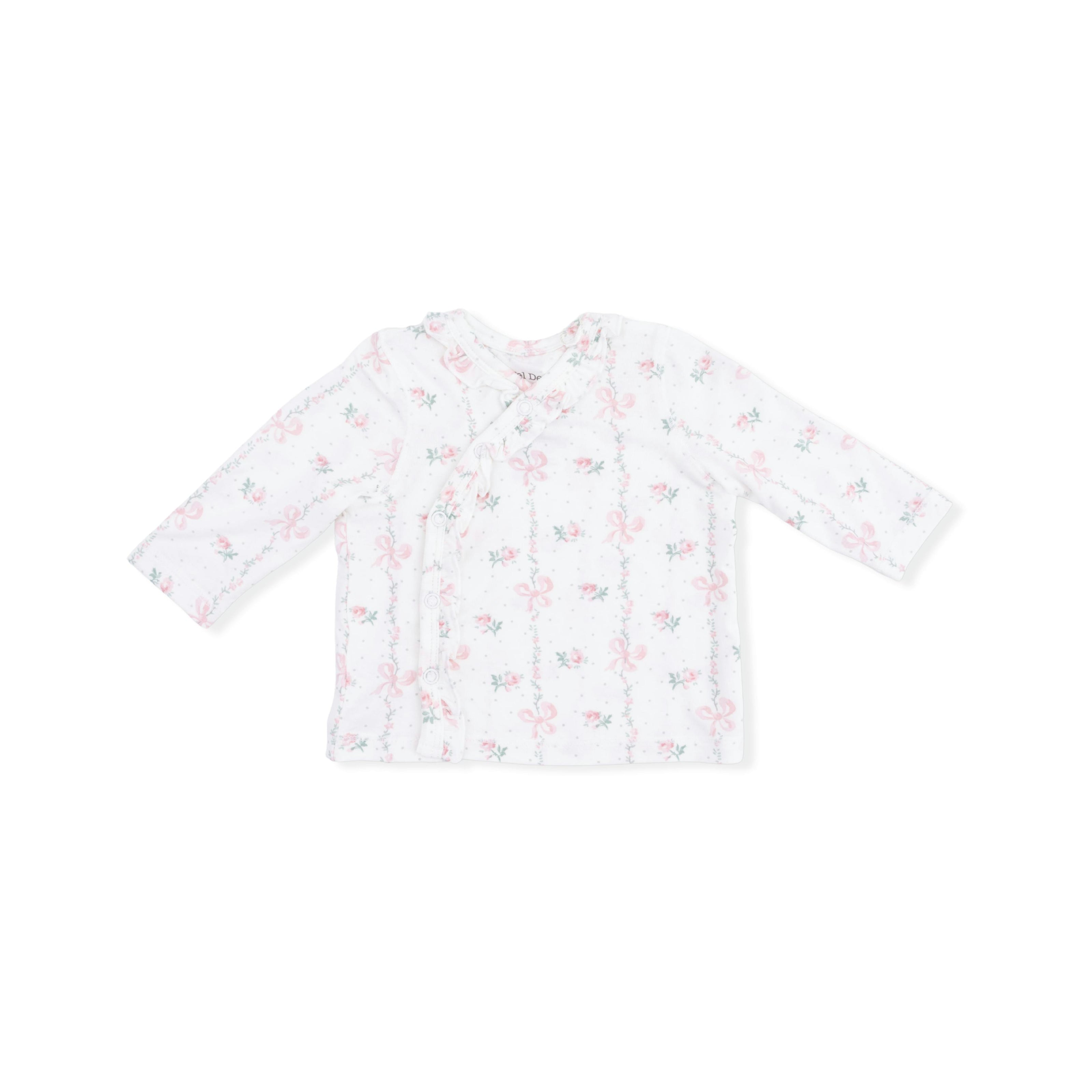 Dainty Buds and Bows - Take Me Home Set with Convertible Pant  & Swaddle Blanket Set