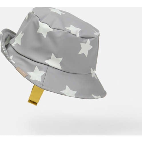 Stars Print Chin Strap Rain Bucket Hat