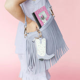 Pony Tales Cowgirl Boot Bag Charm