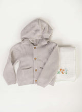 Children's William Hooded Knit Cardigan